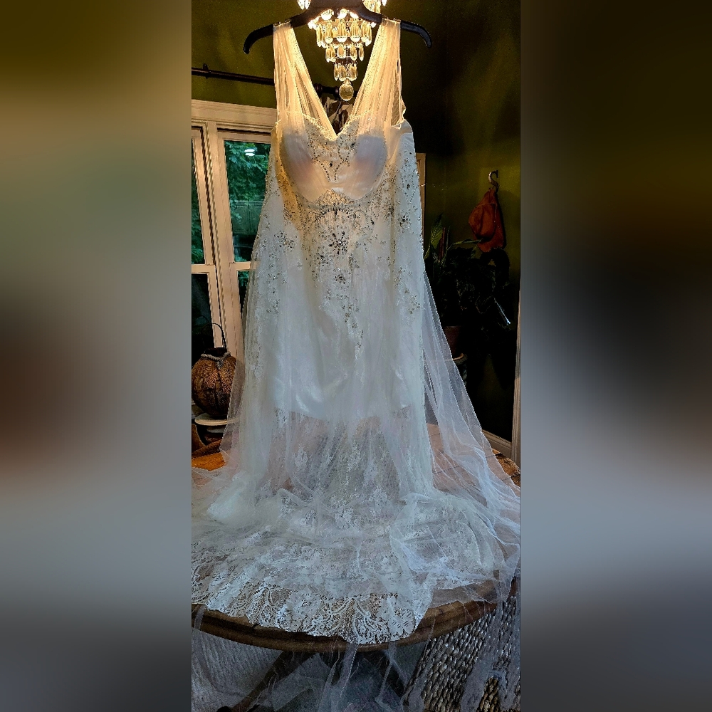 White Embellished GOWN